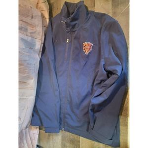 Blue Bears NFL jacket football XL zip‎ up coat